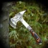 NordicForge™ Viking Sjekira – Masivna Outdoor Sjekira s Graviranom Oštricom