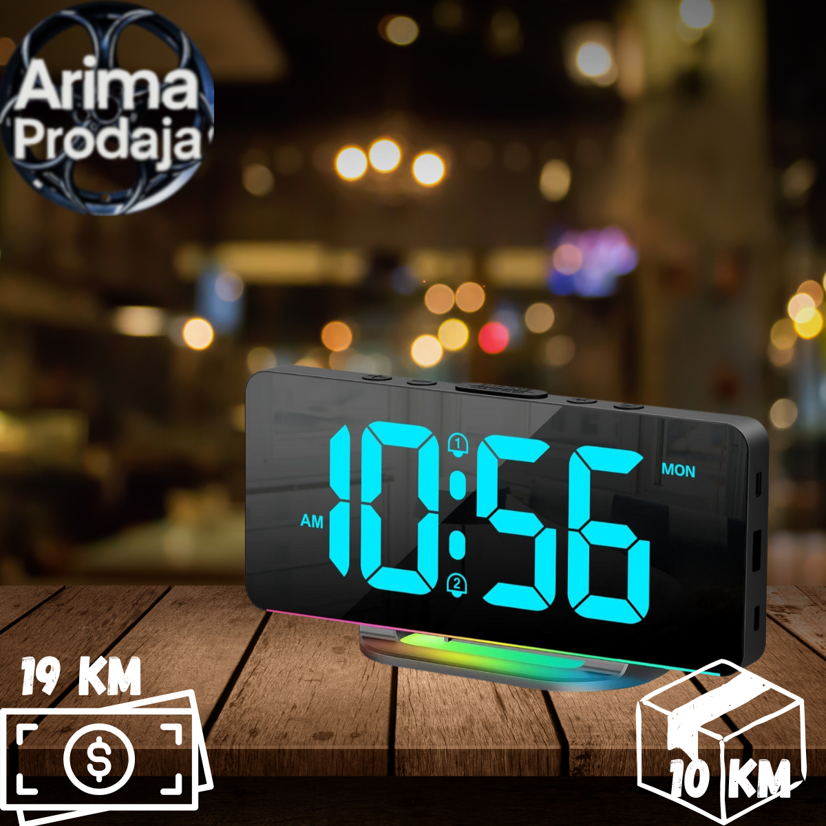 2-1-2.png Digitalni LED Sat sa Alarmom i RGB Osvjetljenjem – Moderan Stolni Sat