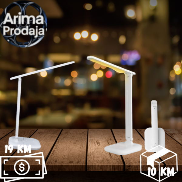 LED Stolna Lampa sa Podesivim Uglom – Moderna Radna Lampa za Učenje i Kancelariju