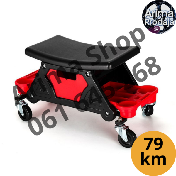 31.png Automehaničarska stolica sa točkićima i posudama