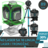 4D LASER SA 16 LINIJA + TRONOŽAC – MAKSIMALNA PRECIZNOST ZA SVAKI POSAO