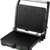 Silver Love Panini Grill SC-5502 2200W | Električni Kontaktni Gril 180° | Toster & Roštilj