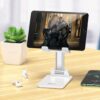 remium Sklopivi Držač za Mobitel i Tablet – Aluminijski Desktop Stalak Protiv Klizanja