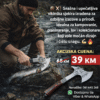 NordicForge™ Viking Sjekira – Masivna Outdoor Sjekira s Graviranom Oštricom