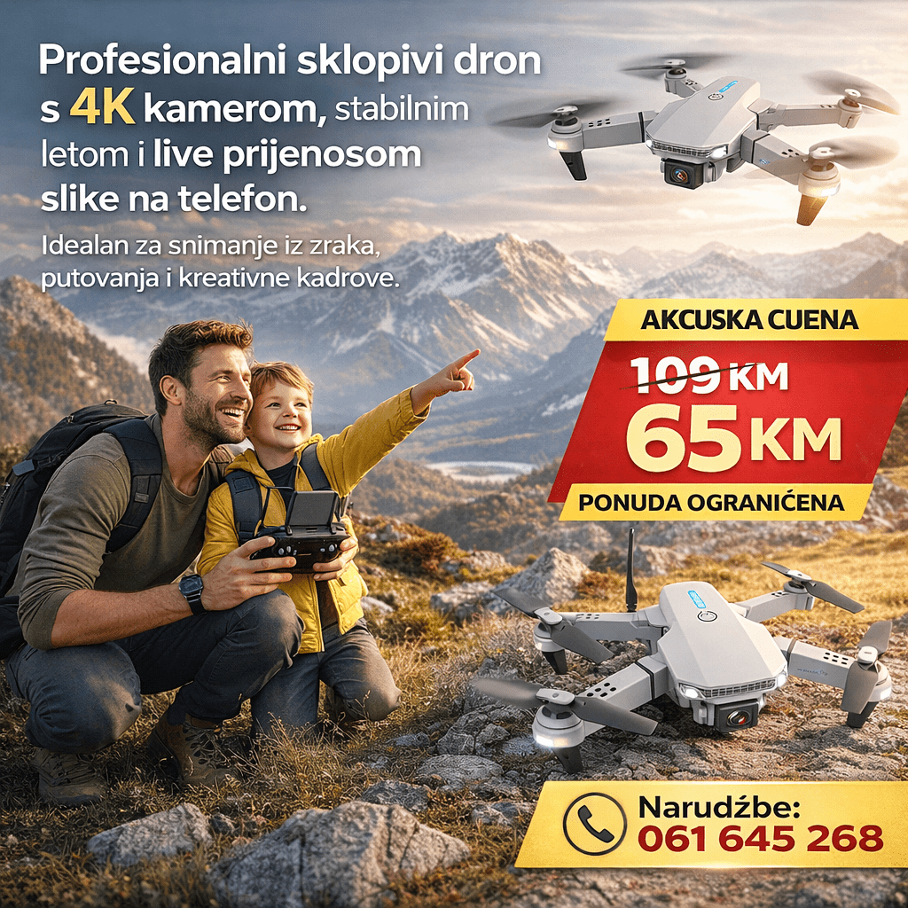 ChatGPT-Image-2026-M01-23-23_37_42.png AeroLux E88 – 4K Smart Sklopivi Dron s FPV Prijenosom i Dugim Letom