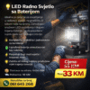 LED Radno Svjetlo sa Baterijom i Stativom | Jako Pomoćno Svjetlo