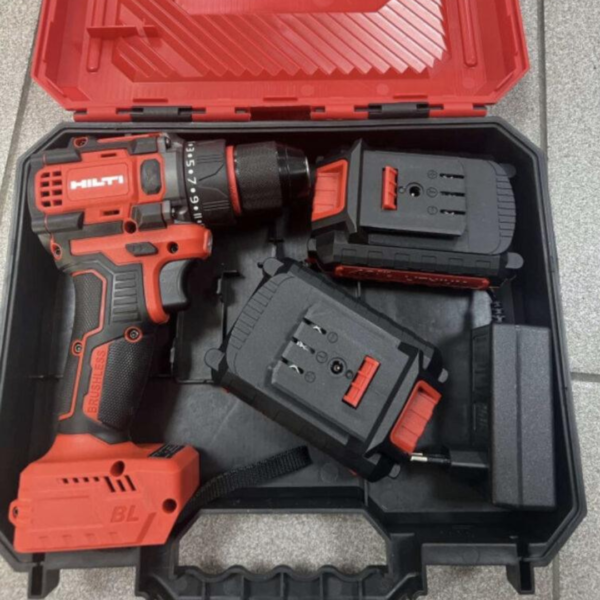 Udarna Aku Bušilica HILTI – 128V / 2x Baterija 6aH / Metalna udarna glava