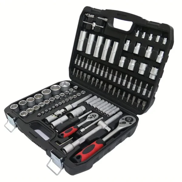 G7D8Multifunction-Car-Repair-Tool-Kit-108-Pieces-Manual-Combination-Tool-For-Workshop-Mechanical-Box-Home-Socket.webp TitanPro™ MasterDrive 108 – Profesionalni Set Gedora i Bitova u Koferu