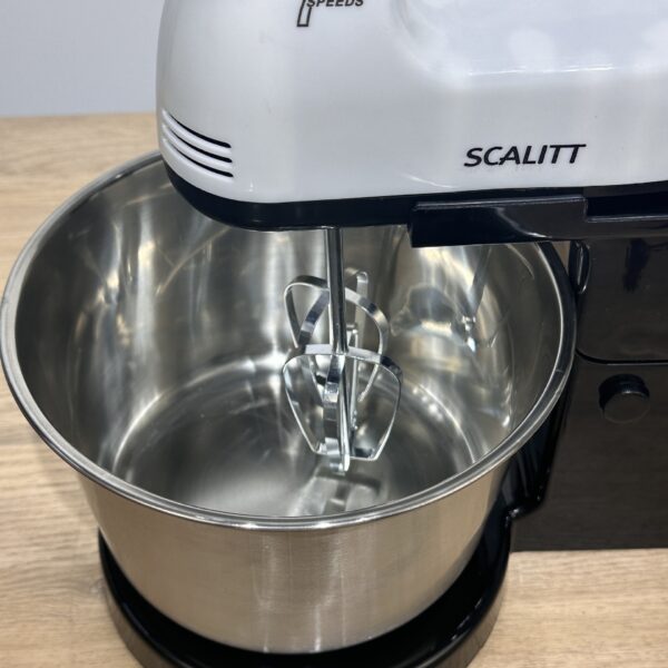 H43a7428451414882ab965e2ce6c46b72f.jpg SCALITT Super 7 Brzina Mikser sa Posudom 300W – Rotirajuća Inox Posuda + 2 Nastavka