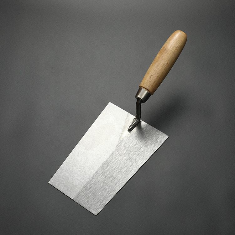Građevinska Gleterica sa Drvenom Drškom 280x130mm – Inox Zidarska Špahtla za Gletovanje i Malter