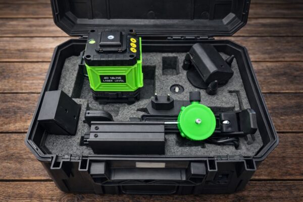Laser-novi.jpg PROLEVEL X16 PRO – Profesionalni 4D Zeleni Laserski Nivelir (16 Linija) sa Koferom