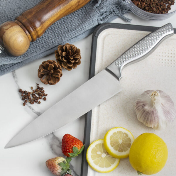 Inox Premium Set Noževa sa Elegantnim Stalkom – Profesionalni Kuhinjski Set