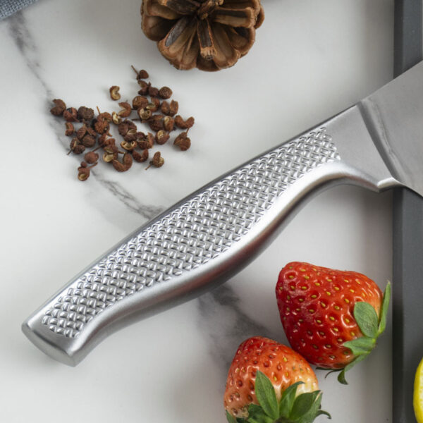 Inox Premium Set Noževa sa Elegantnim Stalkom – Profesionalni Kuhinjski Set
