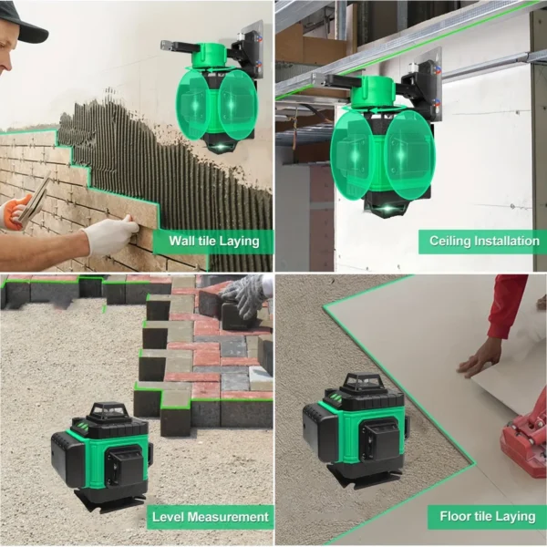 Multifunctional-4D-16-Lines-Green-Industrial-Laser-Level-2-1.webp PROLEVEL X16 PRO – Profesionalni 4D Zeleni Laserski Nivelir (16 Linija) sa Koferom