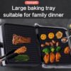 Silver Love Panini Grill SC-5502 2200W | Električni Kontaktni Gril 180° | Toster & Roštilj