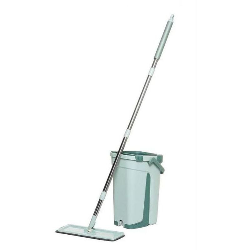 AquaClean Pro™ Mop Set sa Kantom i Automatskim Cijeđenjem 💦 360° Rotirajući Podni Čistač
