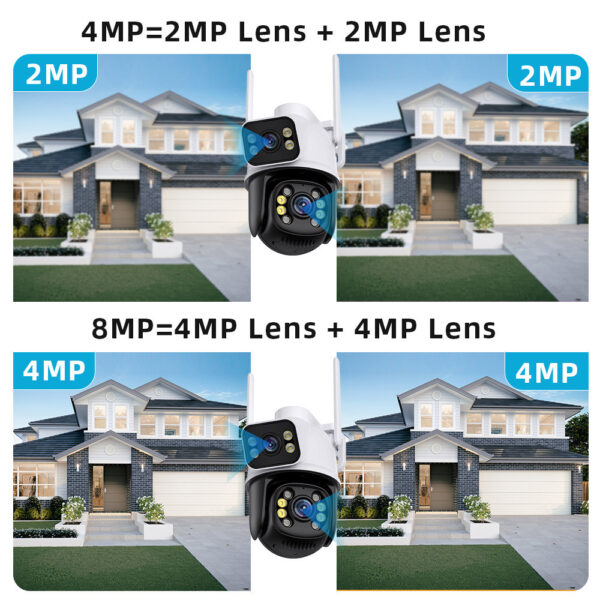 ICSEE Dual 8mp/ kamera