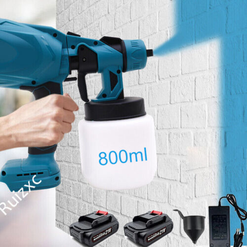 s-l500-1.jpg UltraSpray Pro™ 21V Bežični Električni Pištolj za Farbanje – Premium Sistem za Precizno i Ravnomjerno Nanošenje Boje