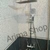 Elegantni set za tuš kabinu – crna i siva verzija